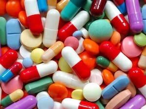 Nitrate or nitrite exposure from certain medications